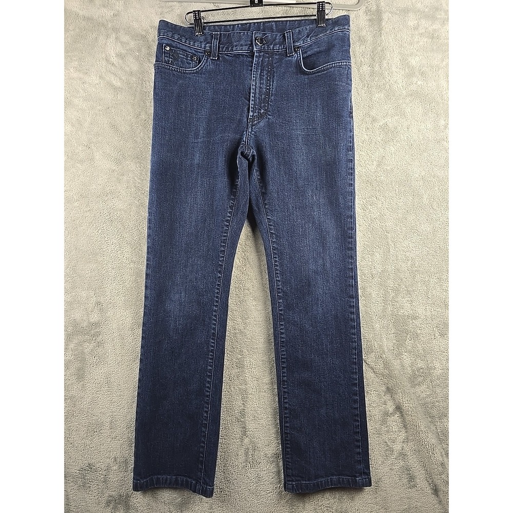 VERSACE COLLECTION‎ Jeans Mens 31x28 Blue Trend Slim Fit Straight Leg V600143S